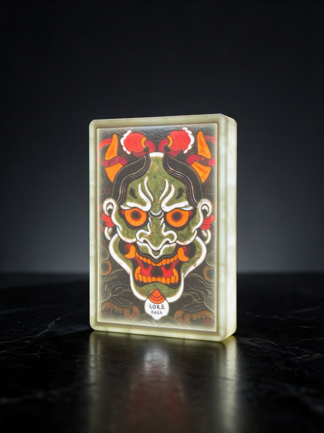 Lightbox litofania Hannya